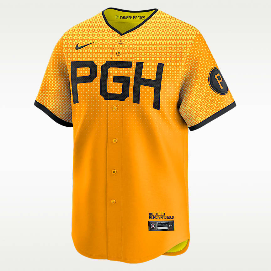 MLB Pittsburgh Pirates City Connect Men's Replica Baseball Jersey
